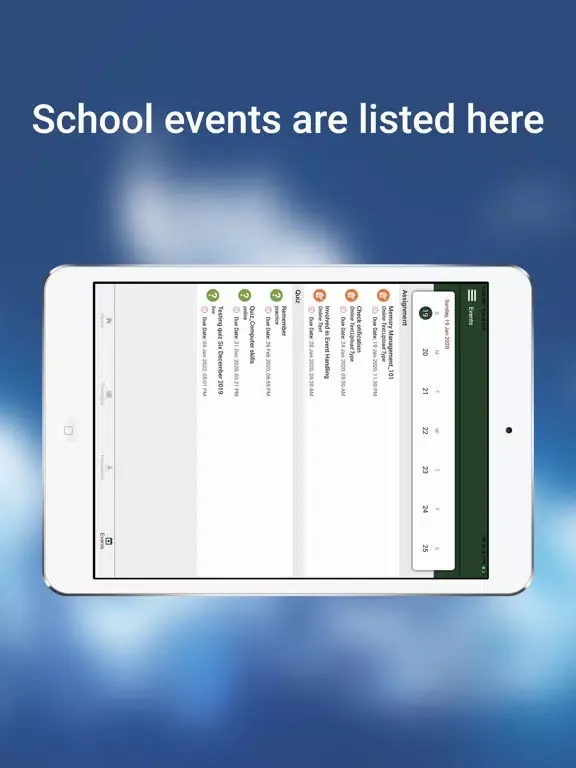 Zrzuty ekranu Mavericks Parent Hub iPad 