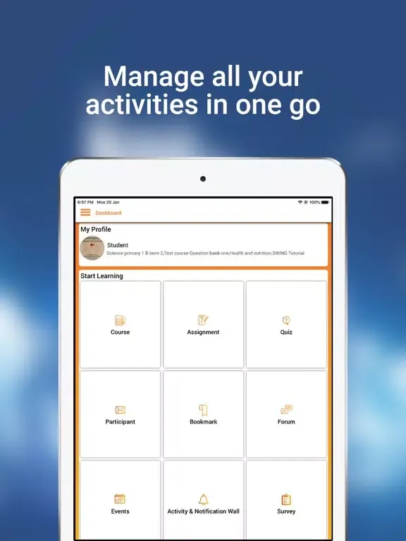تصاویر Mavericks Student Hub iPad 