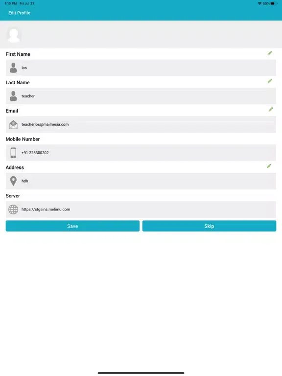 Shreeji - The Student App iPad  स्क्रीनशॉट