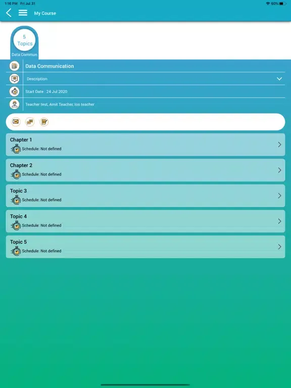 Shreeji - The Student App iPad  स्क्रीनशॉट