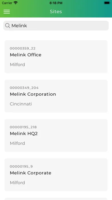 Melink Cx スクリーンショット