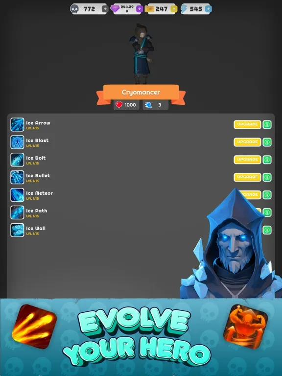 ภาพหน้าจอของ Dungeons Survival RPG Games iPad 