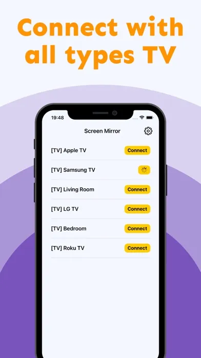 Screen Mirroring & HD TV Cast Screenshots
