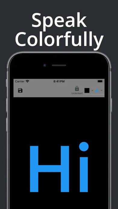 Big Text Display App Screenshots