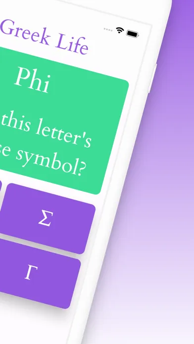 Capturas de tela do Greek Alphabet Learning Game