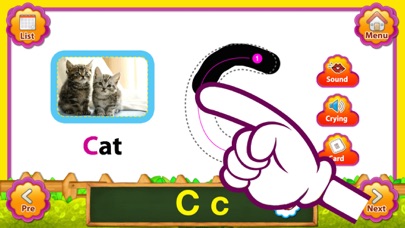 ABC Animal English FlashCards应用截图