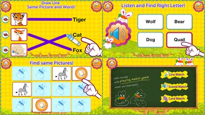 ABC Animal English FlashCards应用截图