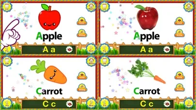 ABC Fruits & Vegetables English Flashcards Screenshots