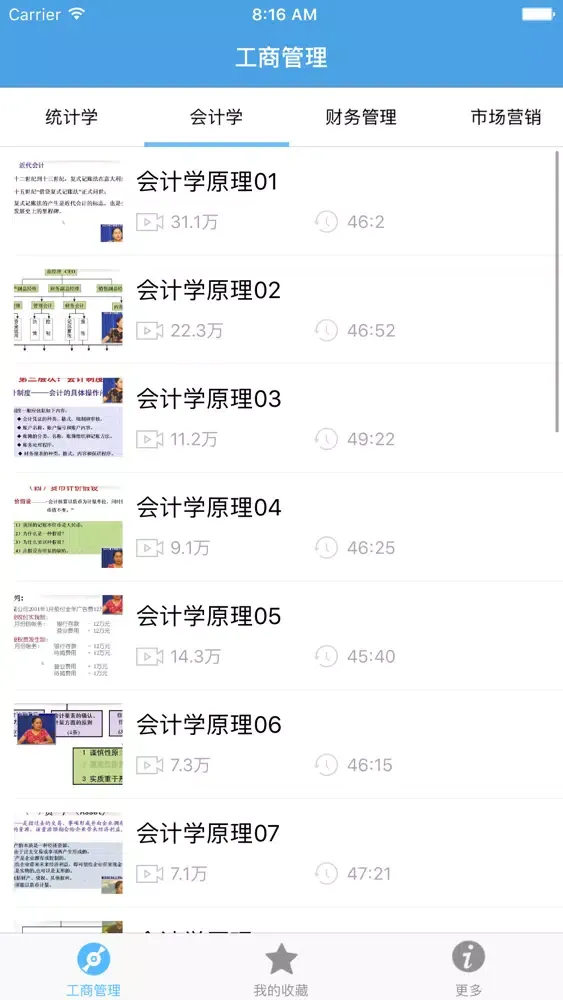 工商管理－大学专业课程视频教程 Screenshots