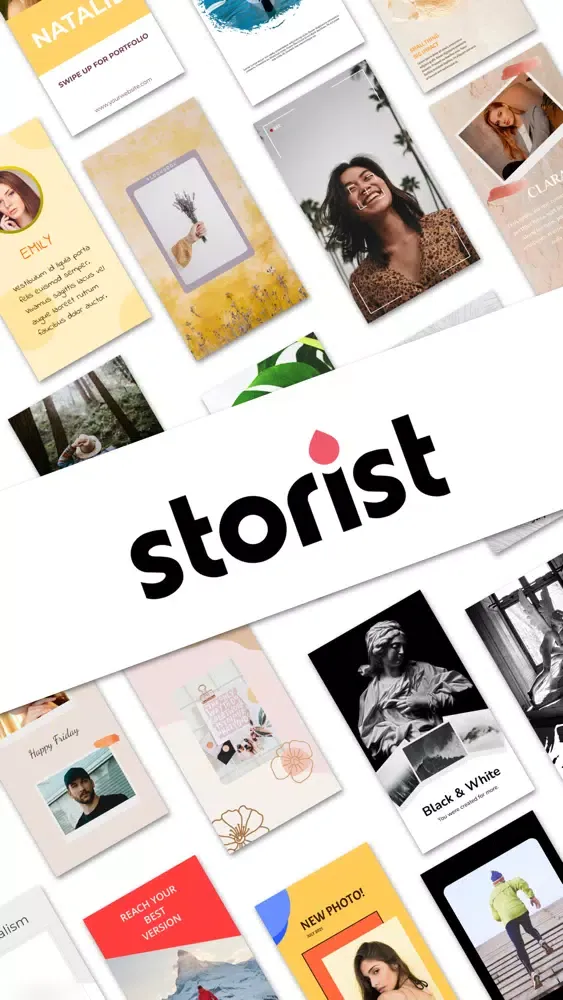 Tangkapan layar Storist: Story Maker & Collage