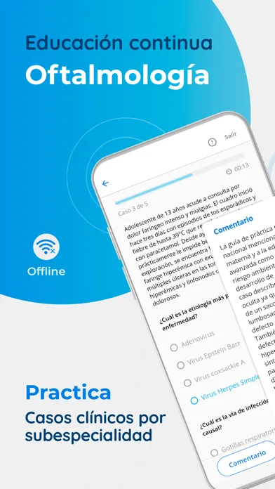 Capturas de pantalla de Reto Oftalmología