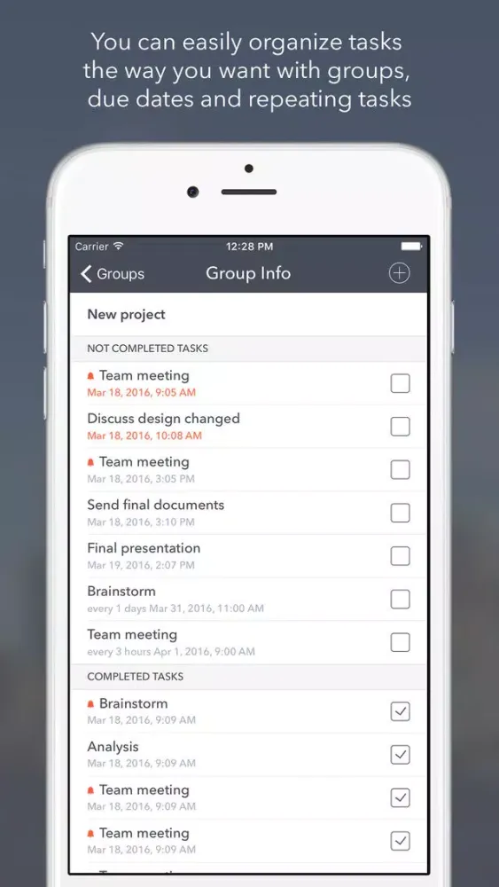 GTD Plus – to do and task list Ekran Görüntüleri