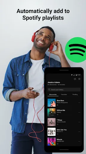 Capturas de tela do SoundHound - Music Discovery