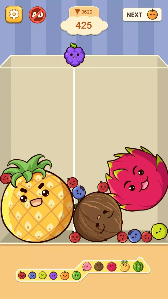 Fruit Merge: Juicy Drop Game应用截图