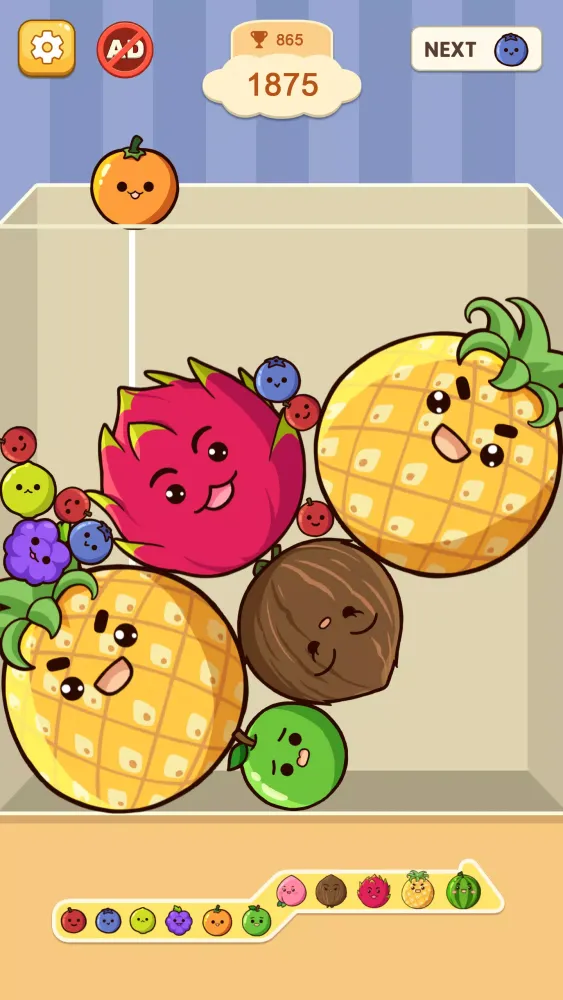 Fruit Merge: Juicy Drop Game应用截图