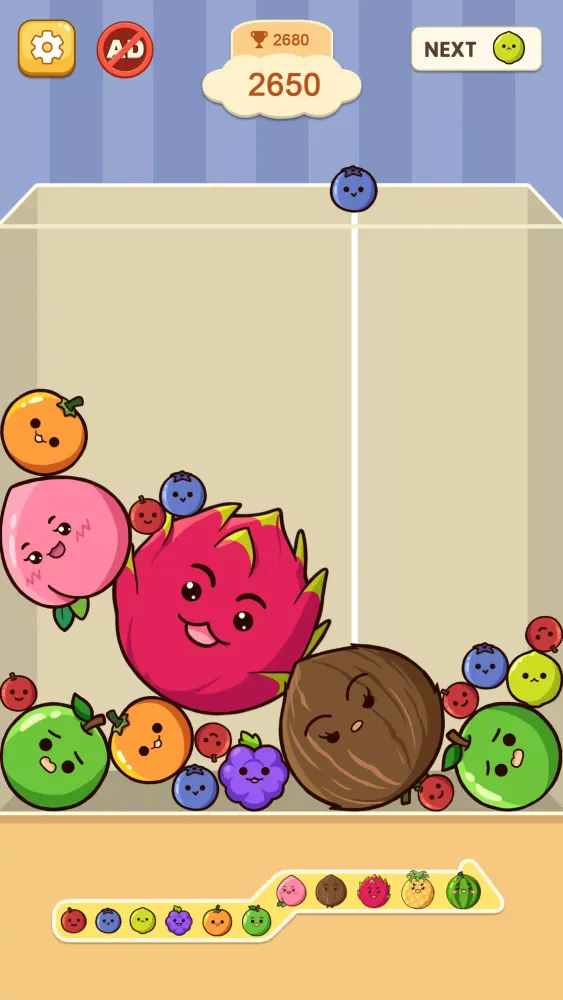 Fruit Merge: Juicy Drop Game应用截图