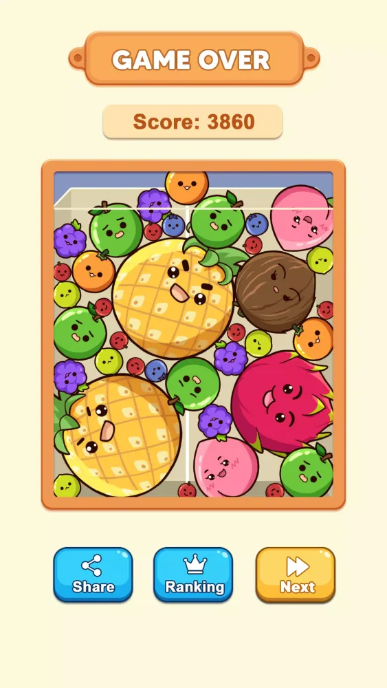 Fruit Merge: Juicy Drop Game应用截图