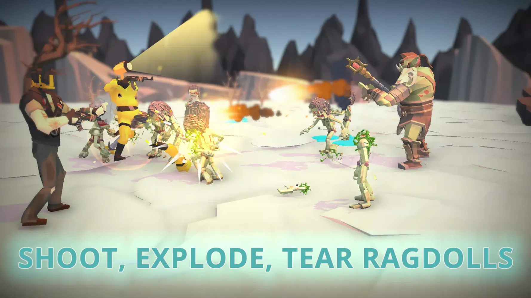 ภาพหน้าจอของ Melon ragdoll sandbox