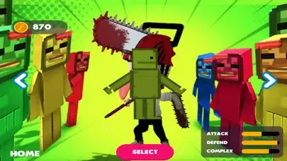 Tangkapan skrin Melon Chainsaw Man Playground