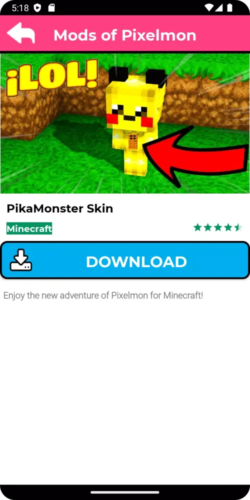 Mods of Pixelmon স্ক্রিনশট