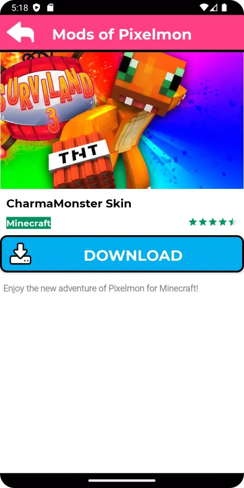 Mods of Pixelmon স্ক্রিনশট