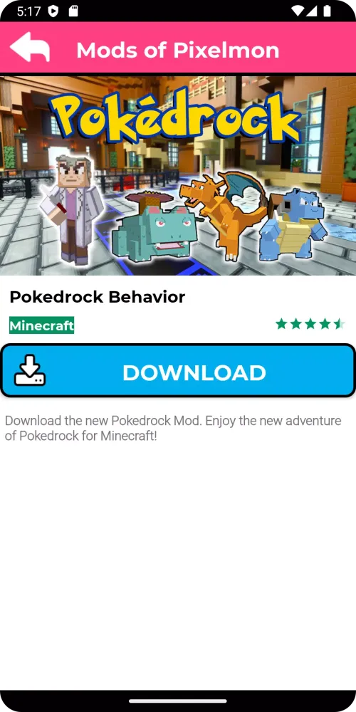 Mods of Pixelmon স্ক্রিনশট