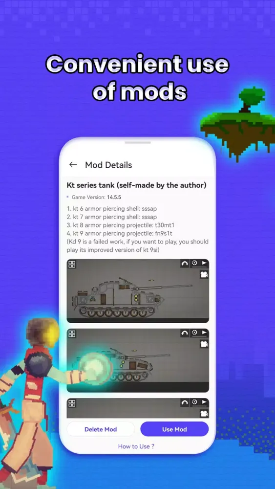 Tangkapan layar Mods for Melon Playground