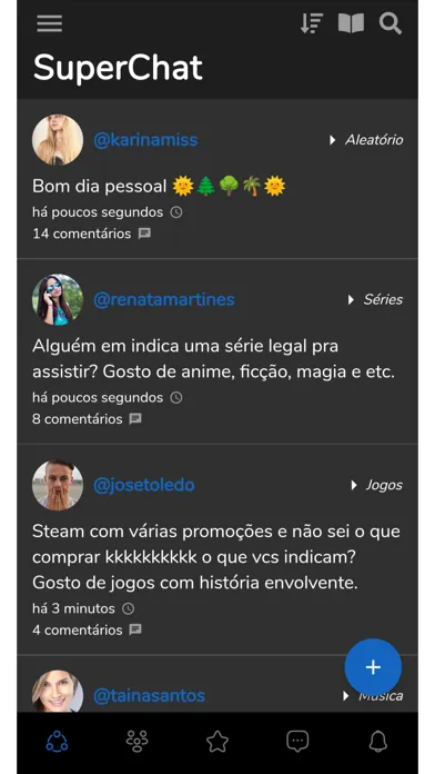 ภาพหน้าจอของ SuperChat Virtual Friend