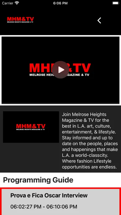 Скриншоты Melrose Heights Magazine & TV