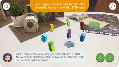 Capturas de tela do MEL STEM: Science for Kids