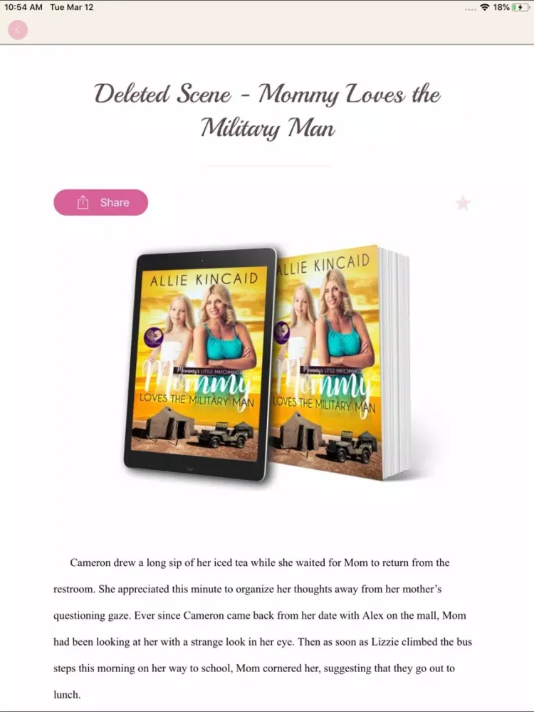 Sweet Promise Press iPad  Screenshots