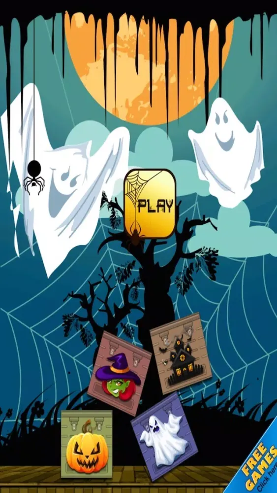 Halloween Monster Match - Move the Spooky Box Dash Free Screenshots