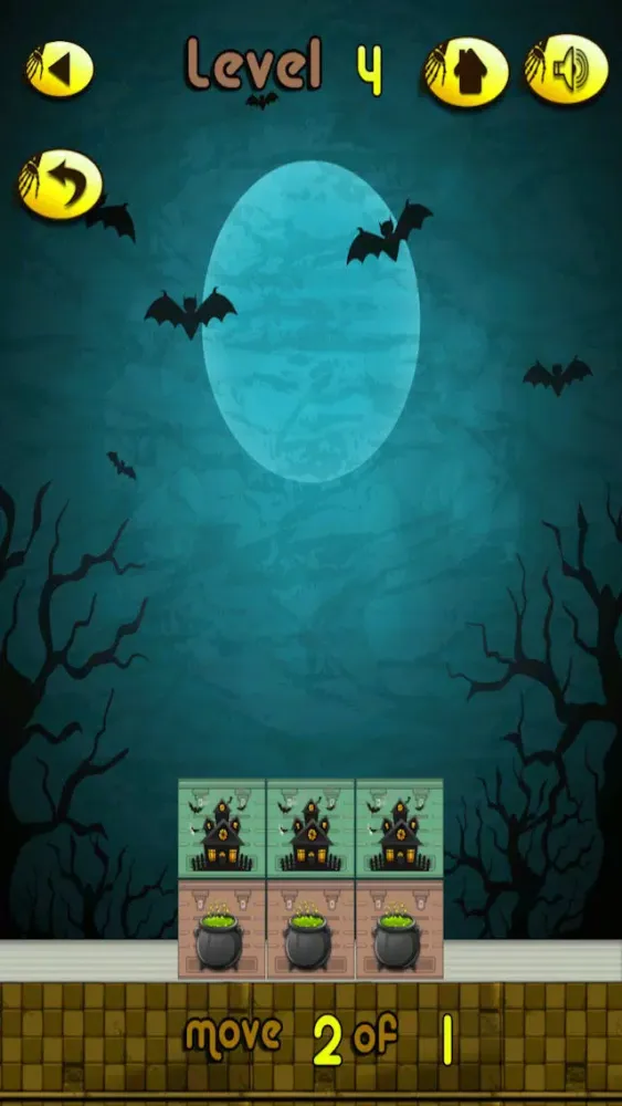 Halloween Monster Match - Move the Spooky Box Dash Free Screenshots