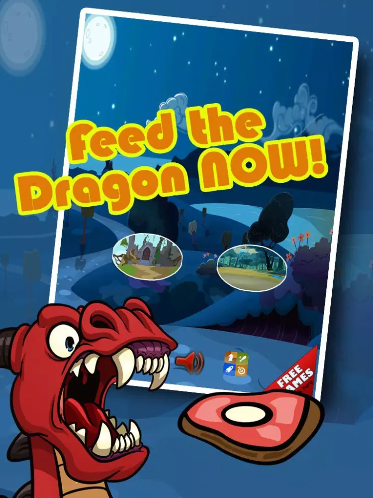 Hungry Dragon FREE iPad  Screenshots