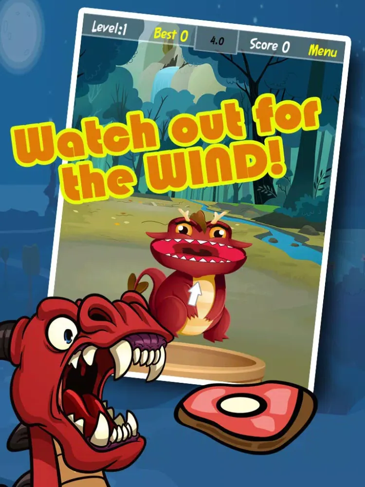 Hungry Dragon FREE iPad  Screenshots