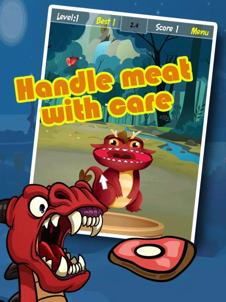 Hungry Dragon FREE iPad  Screenshots