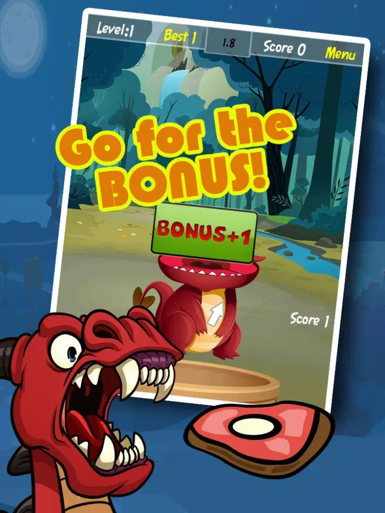 Hungry Dragon FREE iPad  Screenshots