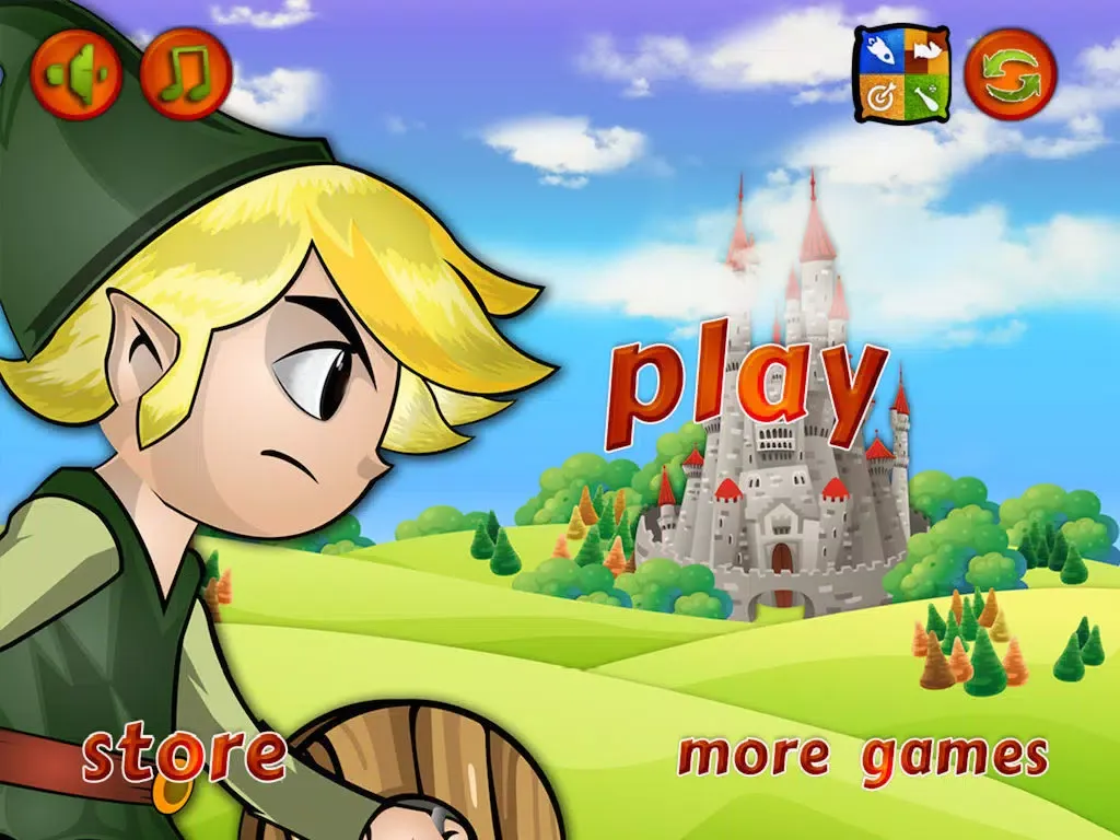 Hyrule Warrior Adventure - Magical Kingdom Run Challenge iPad  Ekran Görüntüleri