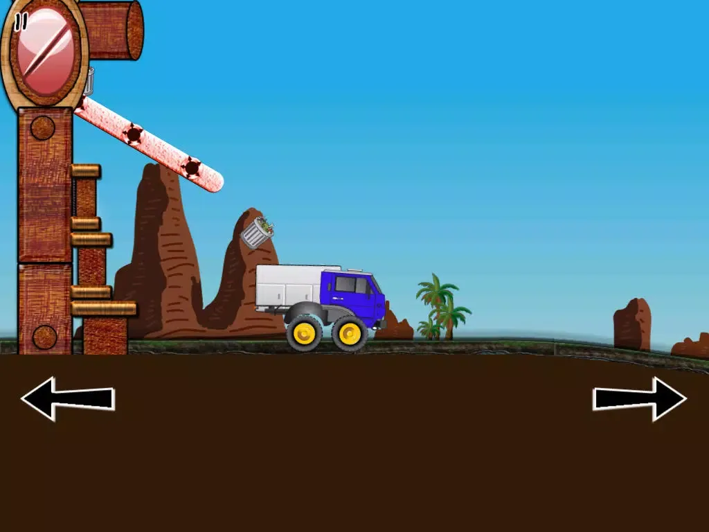Ảnh chụp màn hình của Quarry Truck Driver FREE - A Construction Delivery Simulator for Boys iPad 