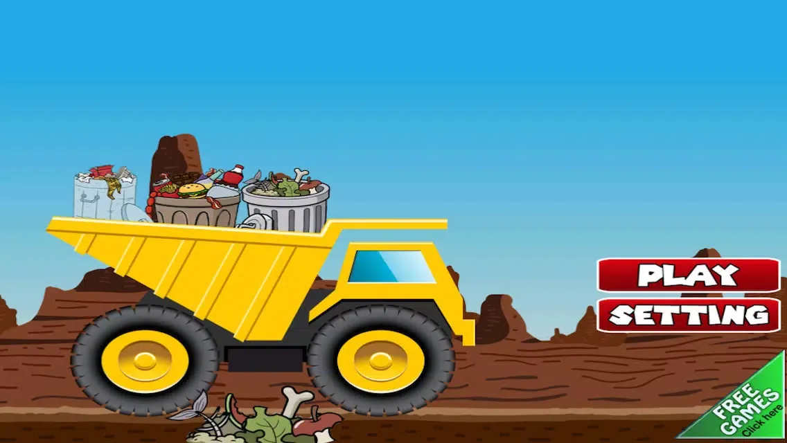 Ảnh chụp màn hình của Quarry Truck Driver FREE - A Construction Delivery Simulator for Boys