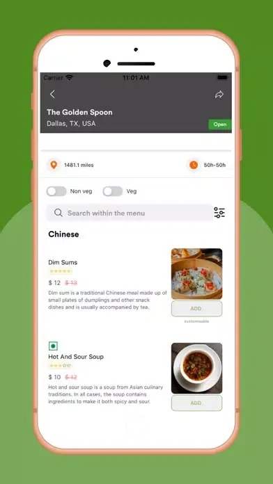 Meltivers Eats - Food Delivery سکرین شاٹس