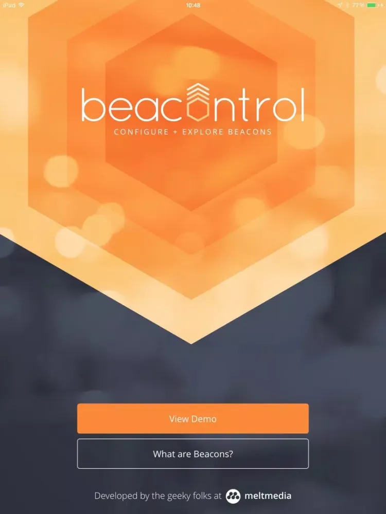Скриншоты beacontrol iPad 