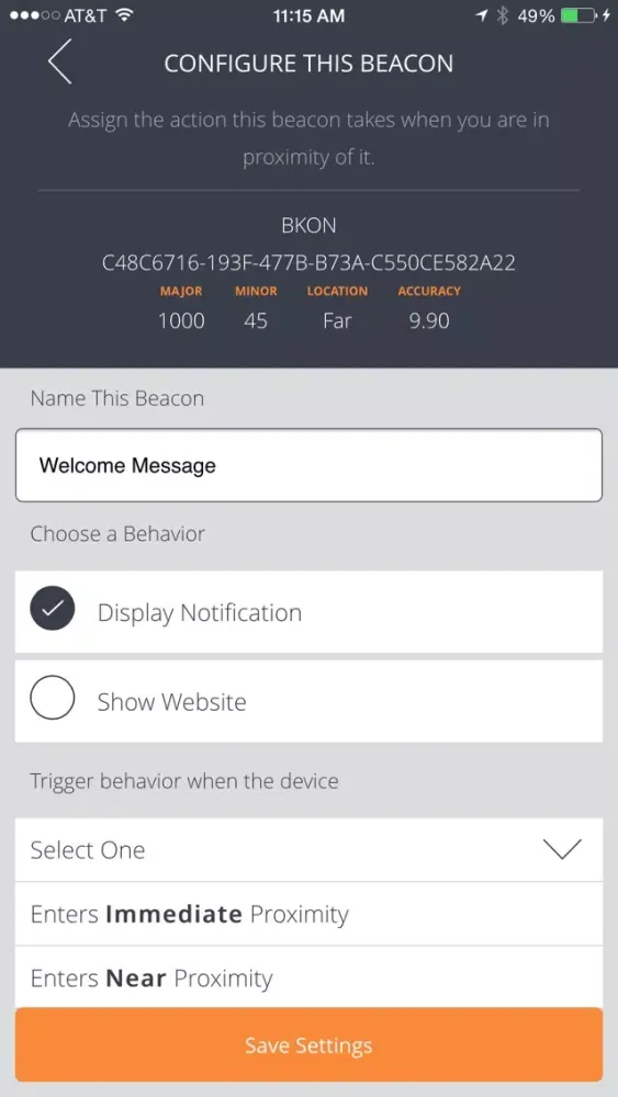 Скриншоты beacontrol