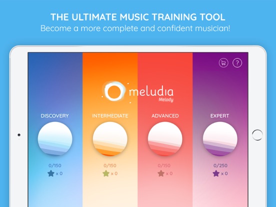 Capturas de tela do Meludia Melody - Ear training iPad 