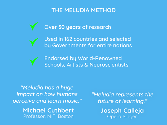Capturas de tela do Meludia Melody - Ear training iPad 