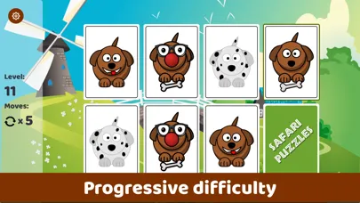 Zrzuty ekranu Memory match animals game kids