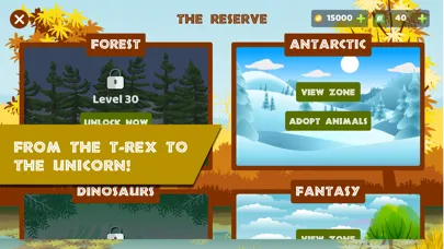 Tangkapan skrin Zoo Memory - Match cards seek