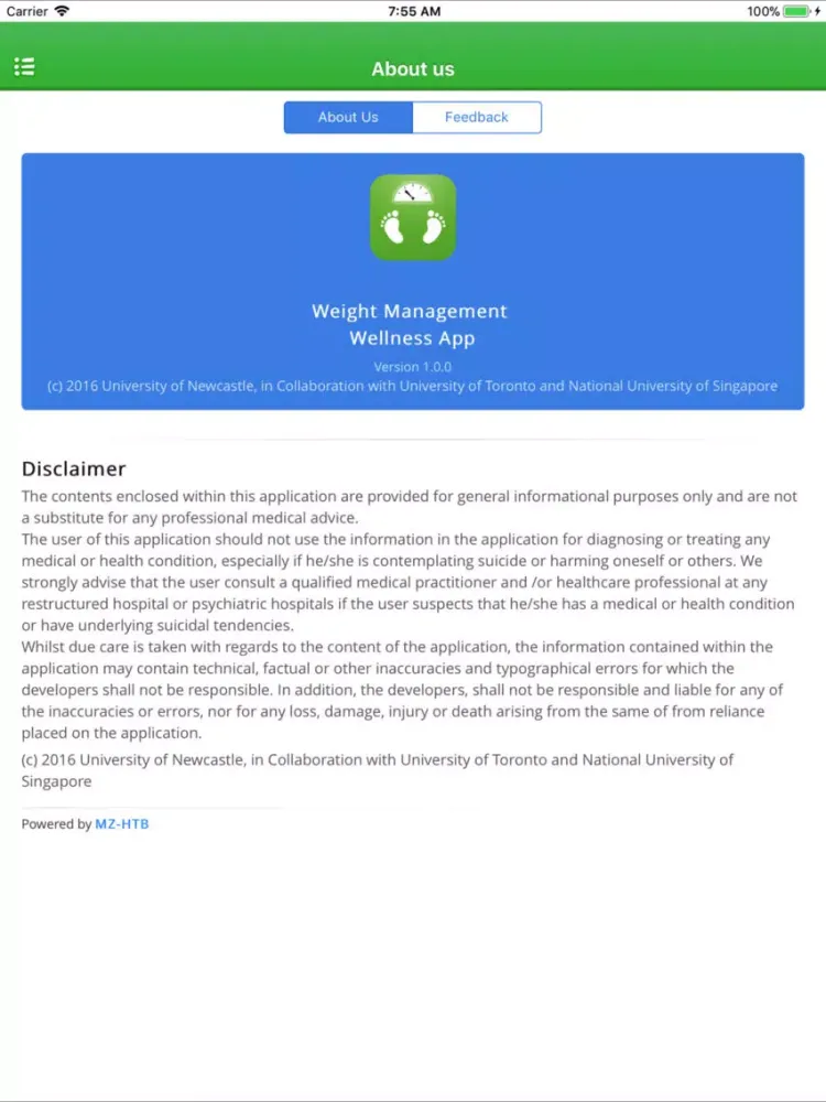 Capturas de tela do Weight Management Wellness iPad 
