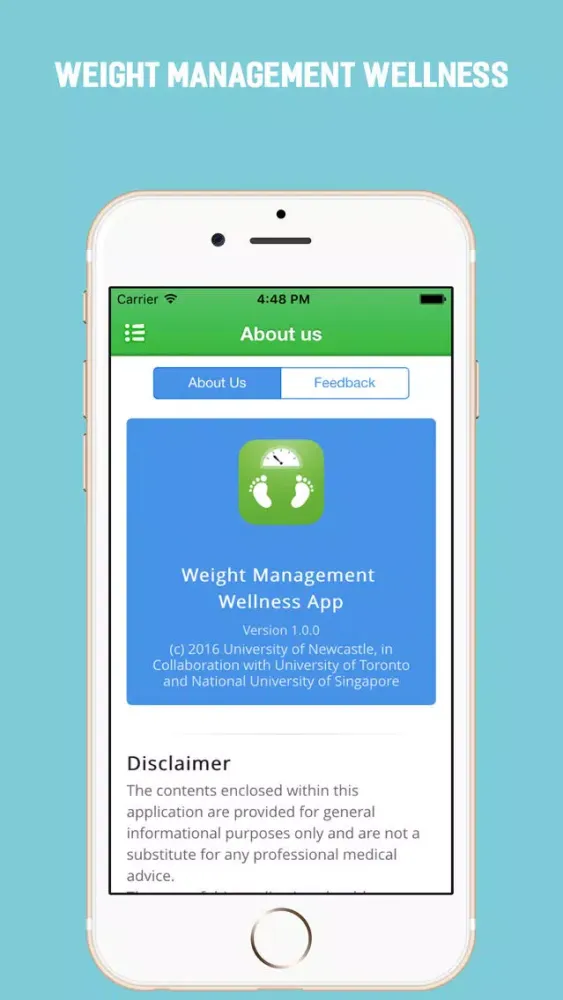 Capturas de tela do Weight Management Wellness