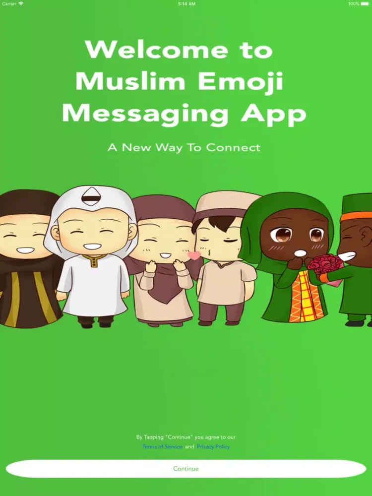 Captures d'écran de MEMA - Muslim Emoji Message iPad 